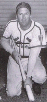 Cardinals CF Terry Moore